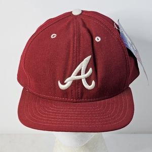 Vtg Alabama Crimson Tide New Era Snapback Hat Low Profile Dupont Visor Cap w/Tag
